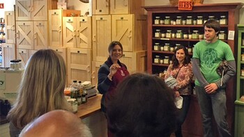 Show item 1 of 5. Tour group on the Encinitas Restaurant Tour in San Diego