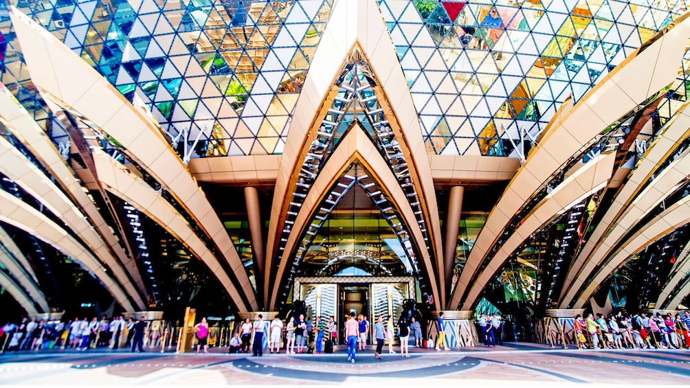 Show item 1 of 5. the entrance to the Grand Lisboa in Macau