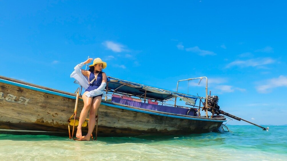 Longtail Boat Private Charter Tour to Krabi 4 Islands