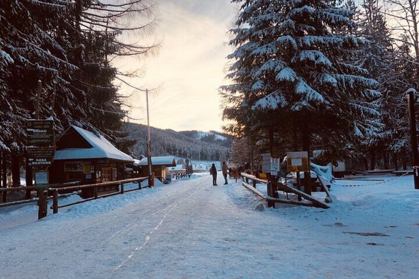 Entrance to the Tatra National Park