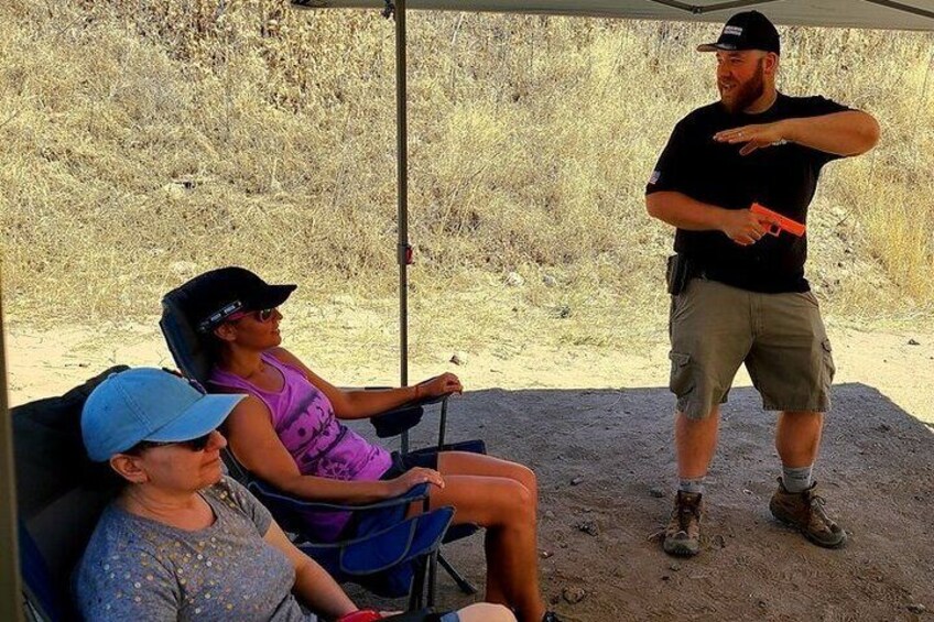 Private 2 Hour Hand Gun Class in North Highlands