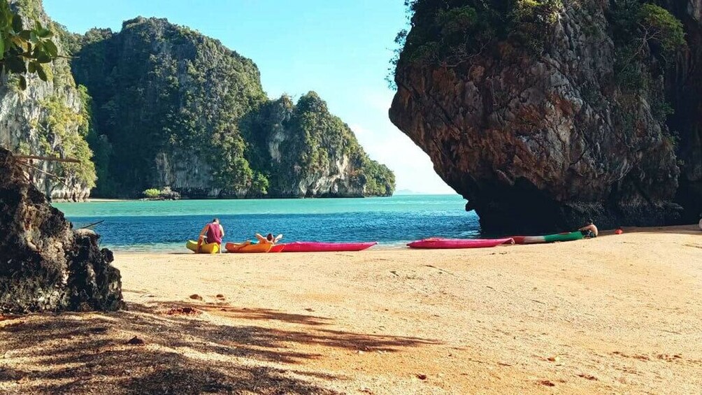 Full Day Sea Cave Kayaking Small Group From Koh Lanta 
