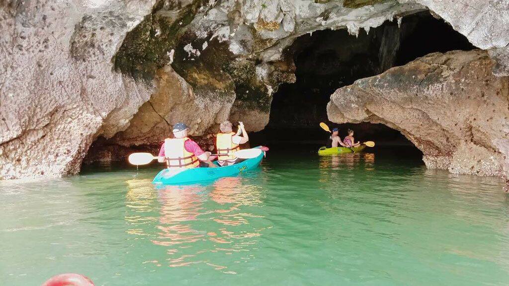 Full Day Sea Cave Kayaking Small Group From Koh Lanta