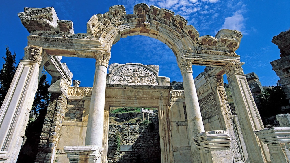 archway ruins at Ephesus
