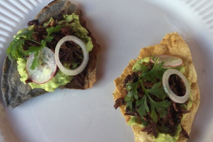 Gastronomy Experince with chef, Culture of Mezcal & Textiles. Private Tour.