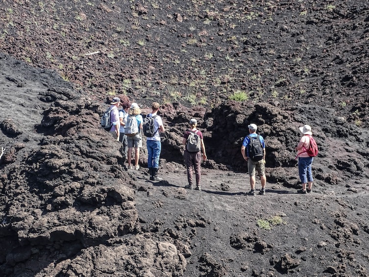 Trekking Etna, caves and craters