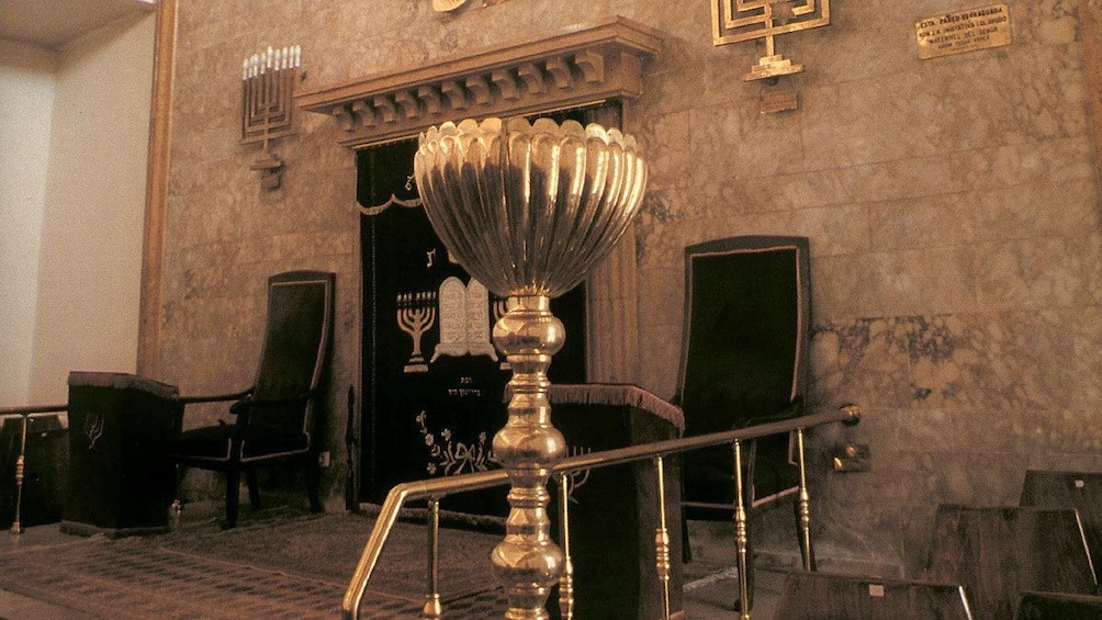Inside a Jewish Synagogue in Istanbul