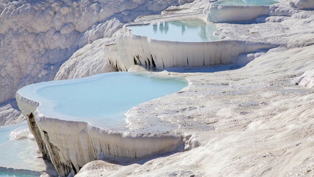 Pamukkale during the day.