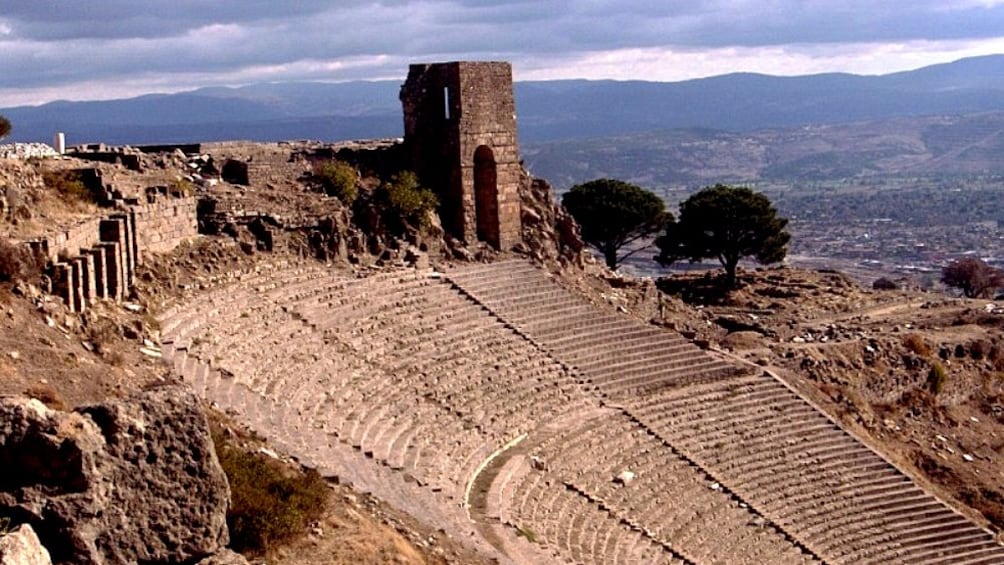 Theatre of Pergamon overlooking valley