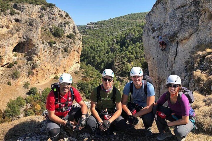 Via Ferrata Adventure in Madrid with Transport