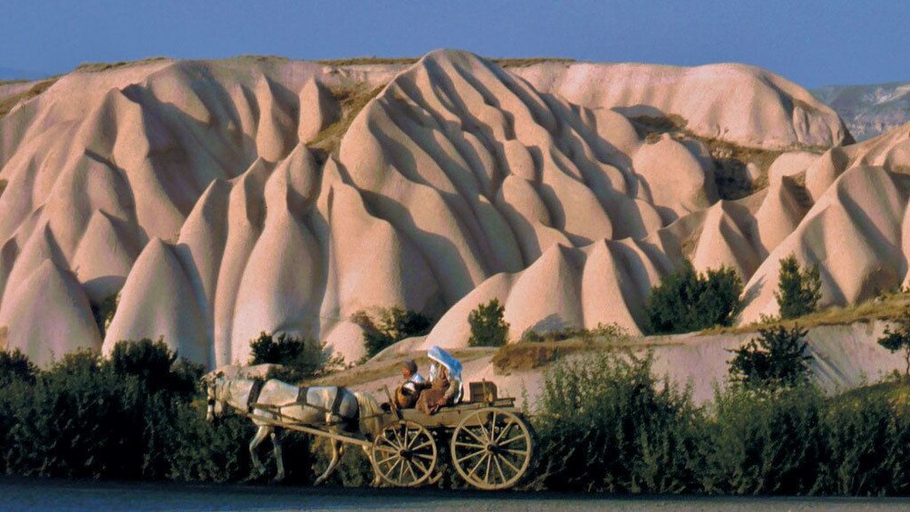 Dunes at Cappadocia in turkey
