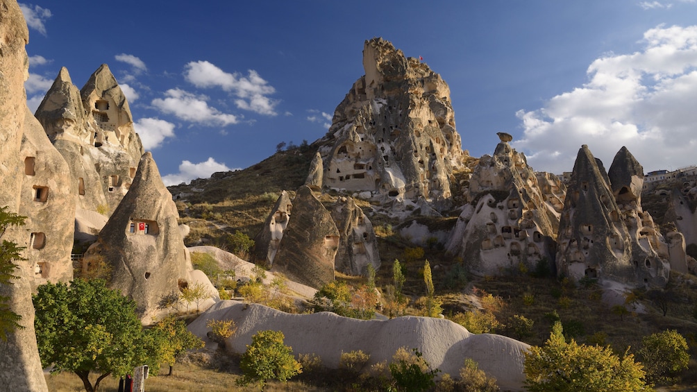 Rock formations in Cappadocia
