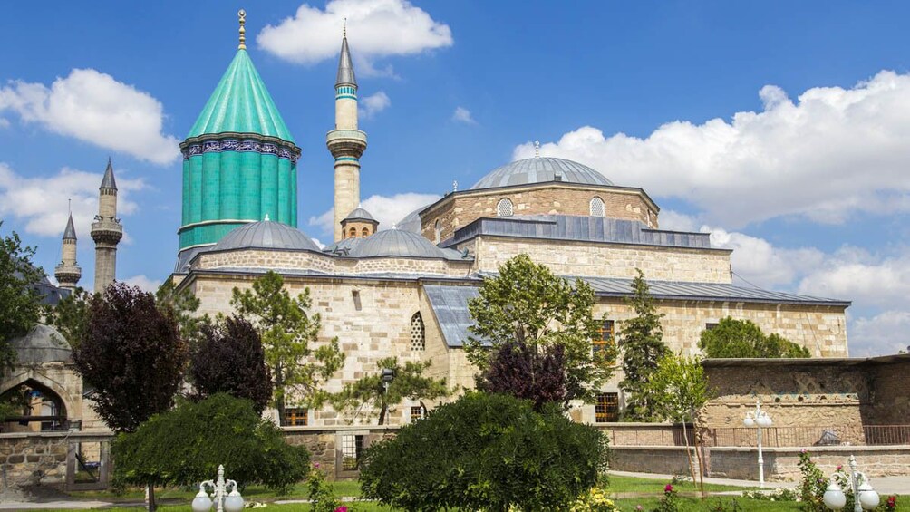 Exterior view of Mevlana Museum.