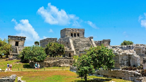 Privat dagstur til Tulum Maya-ruiner med Cenote-bading