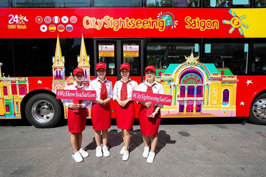 Ho Chi Minh City Hop-on Hop-off Bus Tour