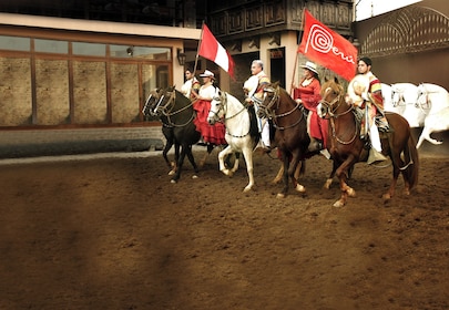 Ganztägige Privattour nach Pachacamac mit Mittagessen und Paso Horse Show