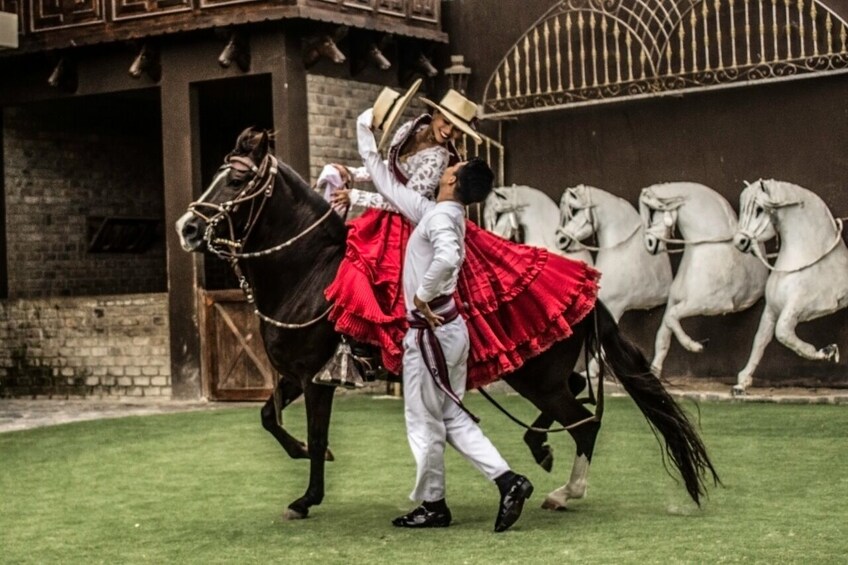 Full-Day Private tour to Pachacamac including lunch with Paso Horse show