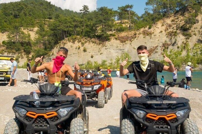 Quad Or Buggy Safari and Whitewater Rafting Adventure