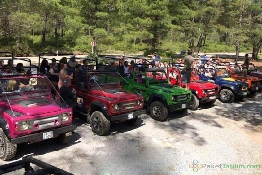 From Belek Jeep Safari