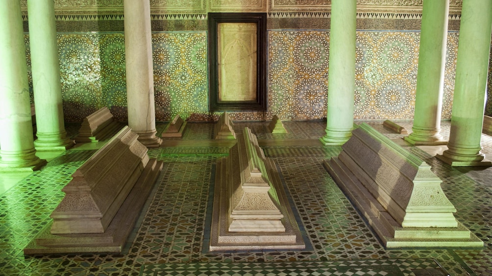 The Saadian tombs in Marrakech