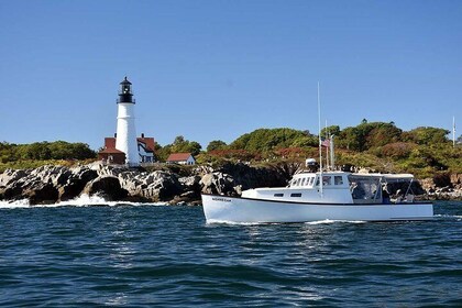 New England Autumn Foliage Private Lobster Boat Cruise