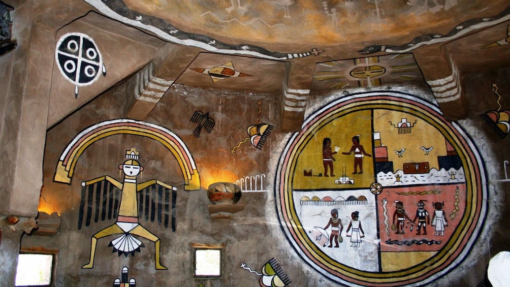 preserved indigenous art at the Grand Canyon