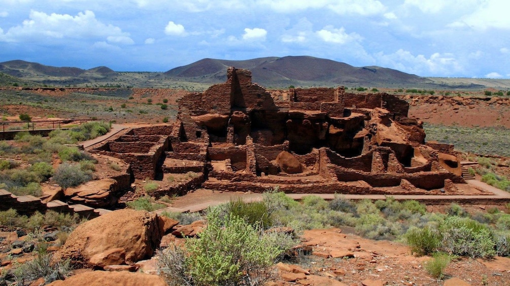 Ruins of a building in the Grand Canyon