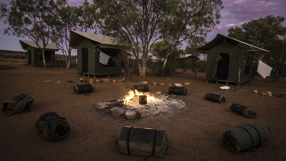 Show item 1 of 5. Bonfire in Alice Springs