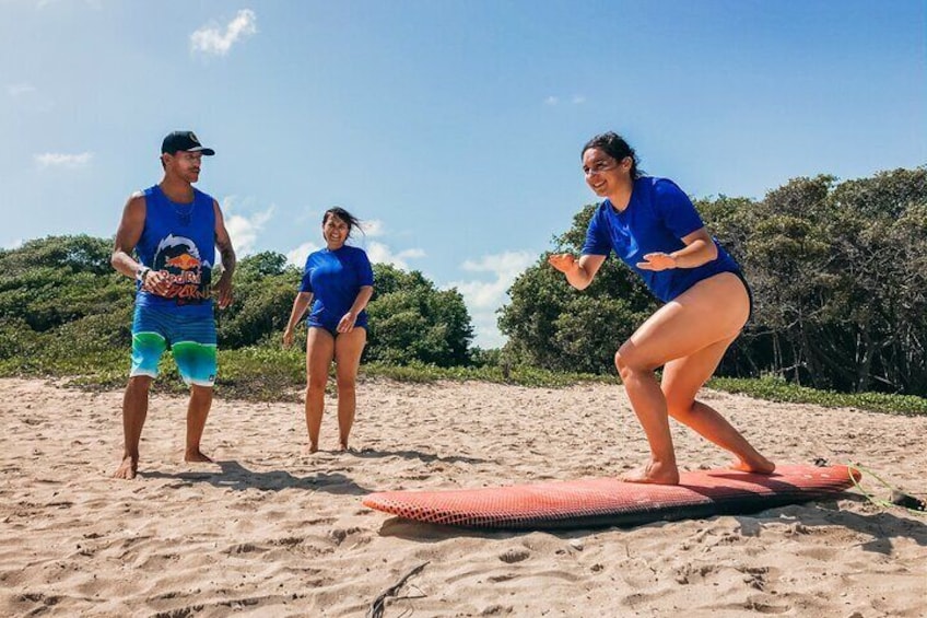 Initiation / Beginner surf lessons in Guadeloupe