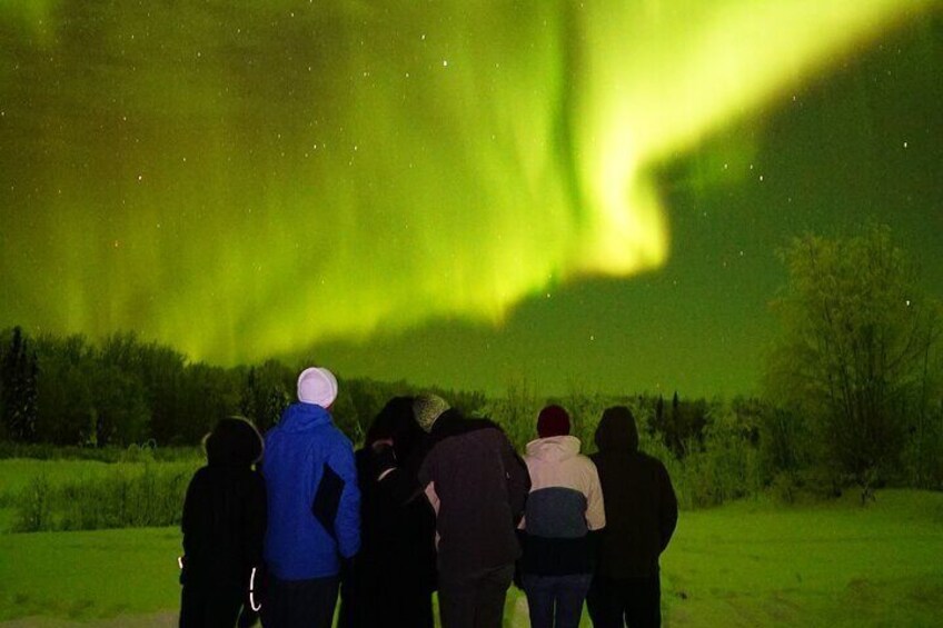 Northern Lights (Aurora Borealis Viewing) Chasing with Photography in Fairbanks