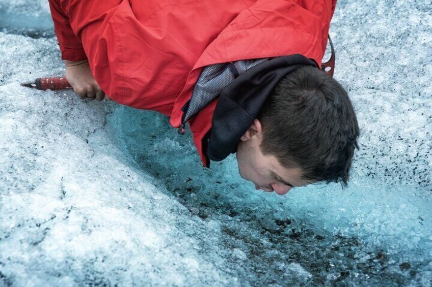 Full-Day Private Glacier and Ice Cave Hike with Photo Package