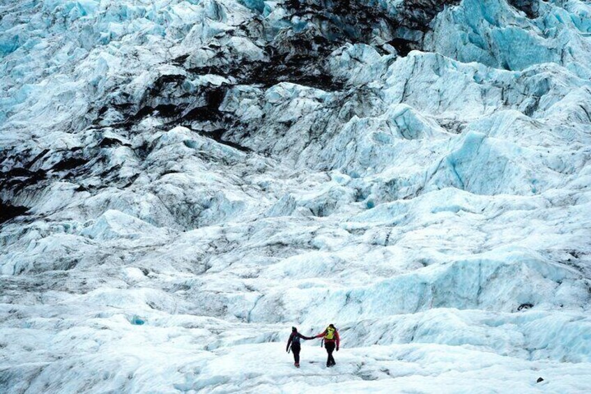 Full-Day Private Glacier and Ice Cave Hike with Photo Package