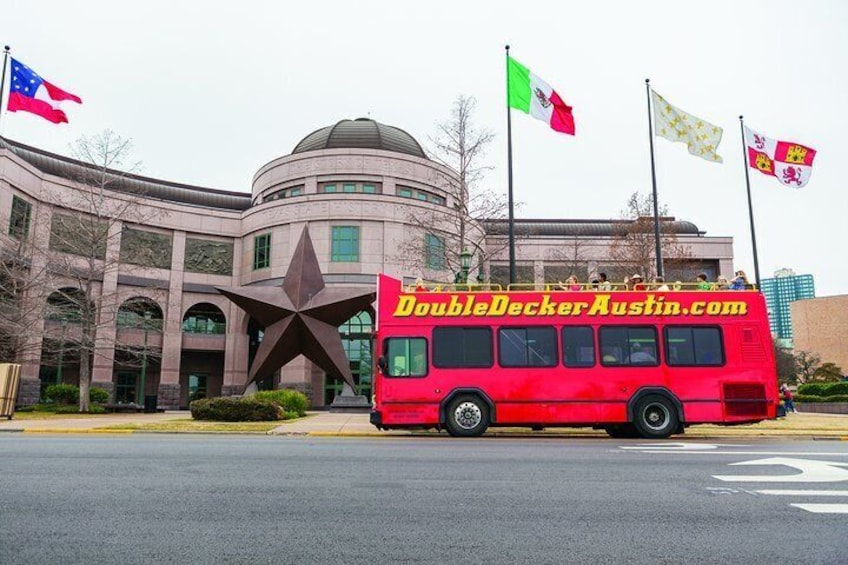 Double Decker Austin Single Loop Sightseeing Tour