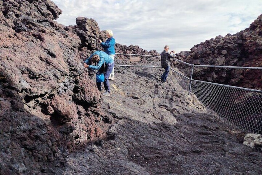 Spatter Cone - View at the Top