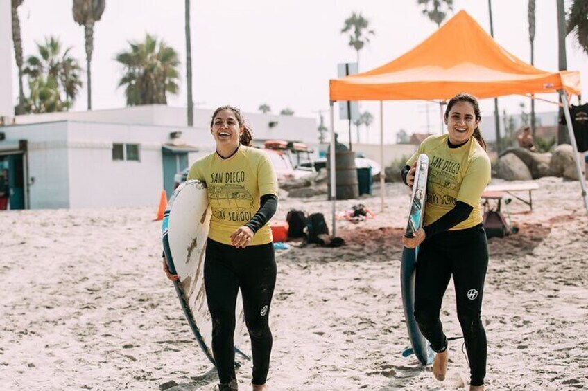 3 Day Adult Surf Retreat in San Diego