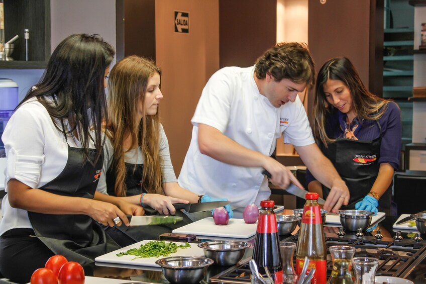 Local market & participative cooking class at Urban Kitchen 