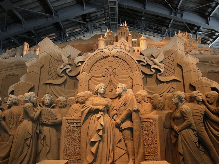 Show item 3 of 8. Visit the Sand Museum, see the world traveling theme statues