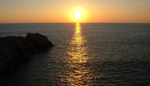 Sonnenuntergang an der Punta Cometa