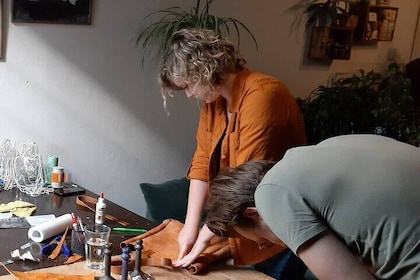 Genuine Leather Tote Bag Workshop in Leiden