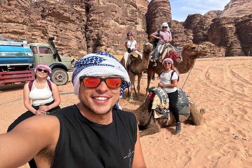  Private Lawrence of Arabia Wadi Rum Overnight Bedouin Experience from Aqaba 