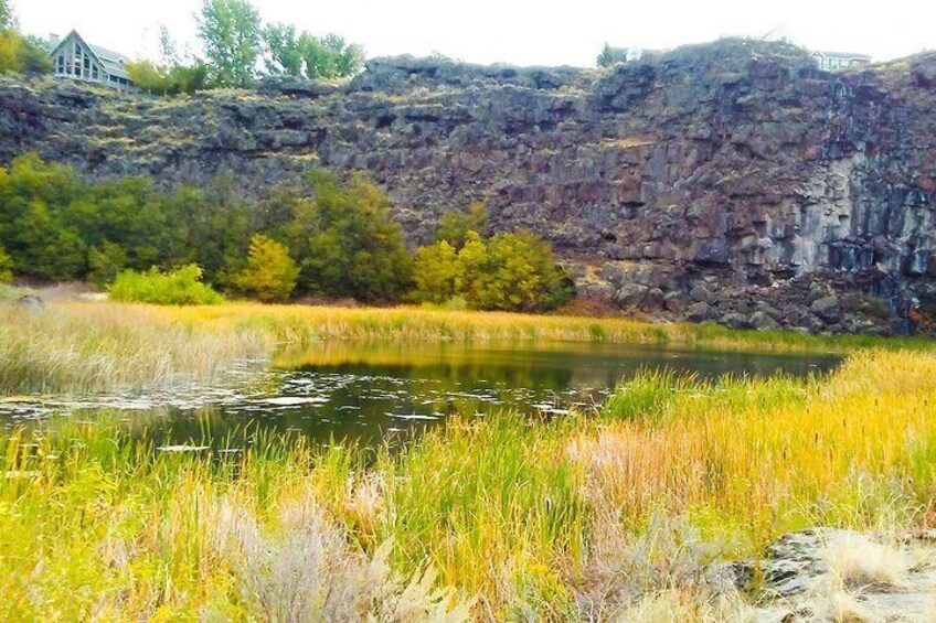 Guided Half-Day Tour to Dierkes Lake and Shoshone Falls