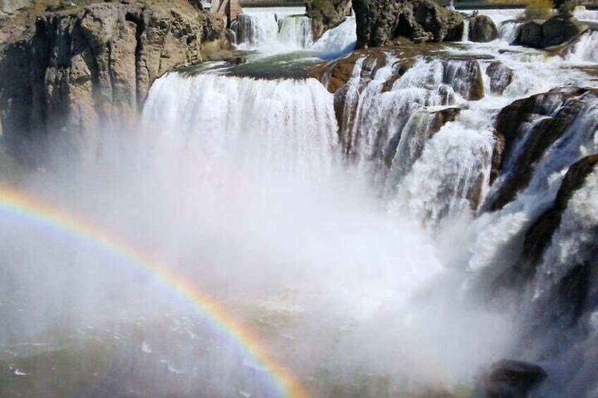 Guided Half-Day Tour to Dierkes Lake and Shoshone Falls
