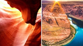 Full Day Horseshoe Bend & Antelope Canyon Tour with Lunch