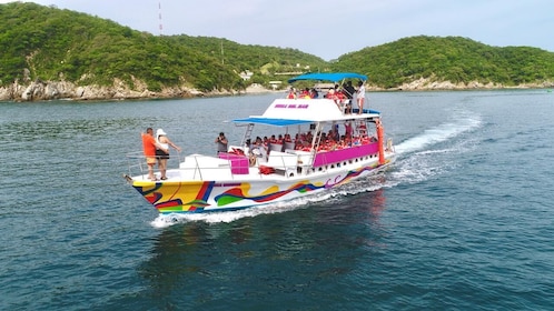 Depuis Puerto Escondido : Huatulco 7 Bays excursion