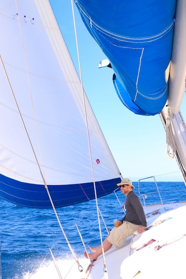 Private Sail boat rental with lunch, open bar & snorkeling