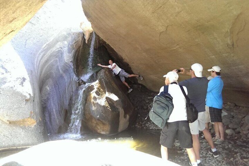 Indian Canyons Walking Tour by Jeep from Palm Desert