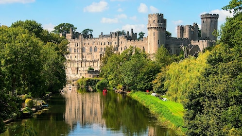 Château de Warwick, Angleterre de Shakespeare et Oxford avec entrée