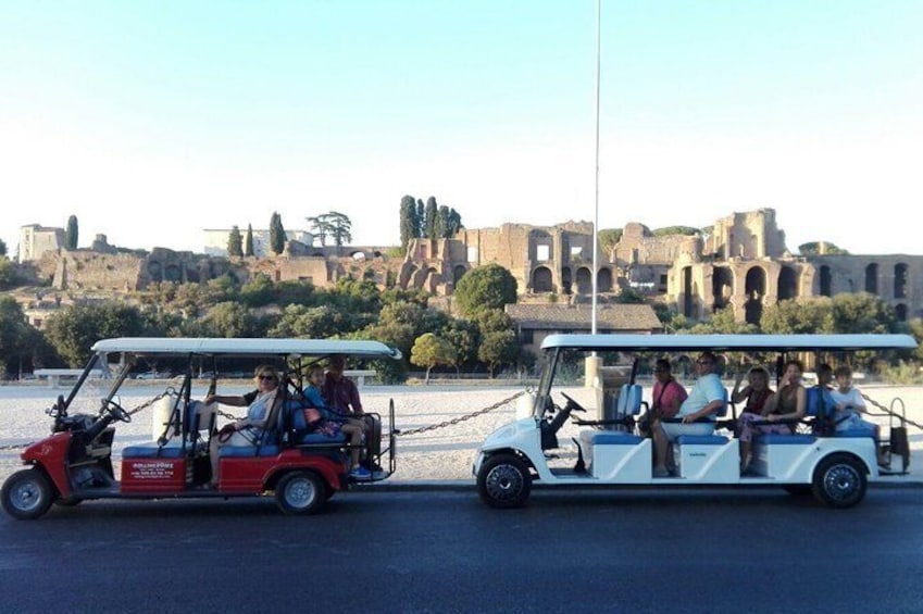 Rome by golf-cart private tour