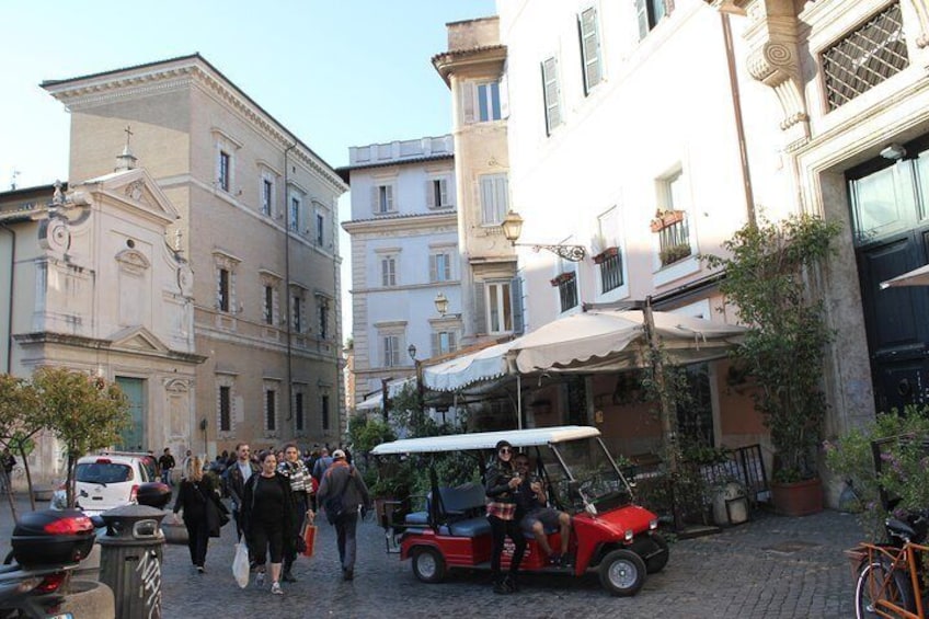 Rome by golf-cart private tour
