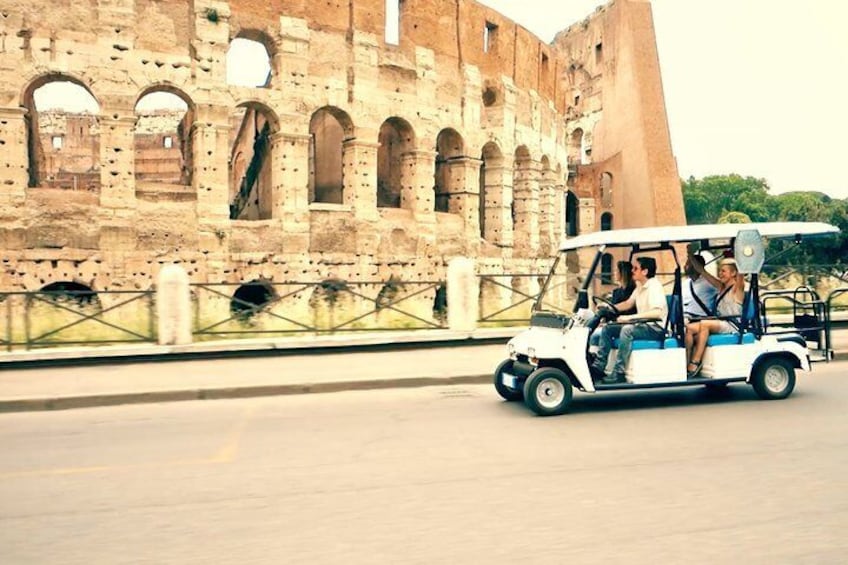 Rome by golf-cart private tour